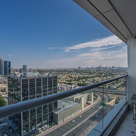 Higuests - Modern Studio With Incredible City Skyline View Dubai Exterior foto
