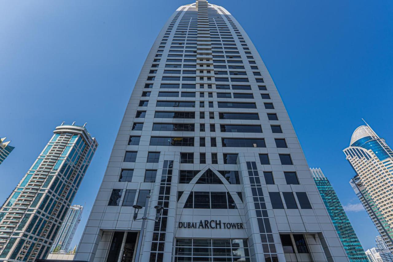 Higuests - Modern Studio With Incredible City Skyline View Dubai Exterior foto